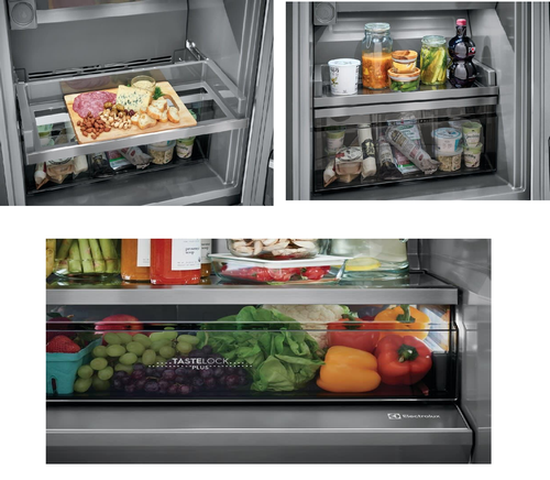 Electrolux 33 Inch Counter Depth Refrigerator Column with 19 cu. ft. Capacity Adjustable Glass Shelves in Stainless Steel